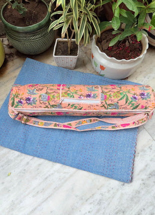 Abstract Floral Paradise Yoga-Mat Bag