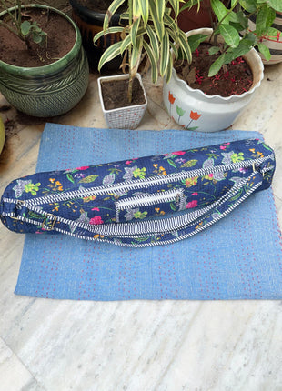 Paradise Abstract Floral Yoga-Mat Bag