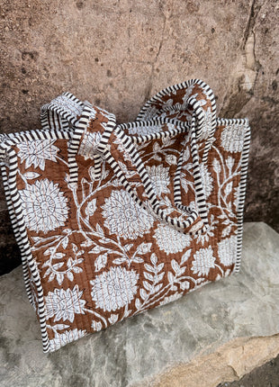 Sunflower Quilted Tote: Kashish