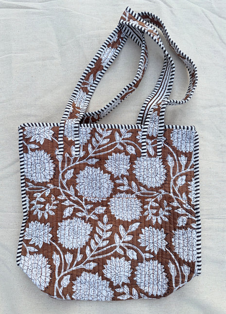 Sunflower Quilted Tote: Kashish
