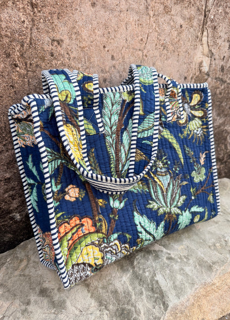 Titli Mini tote: Navy