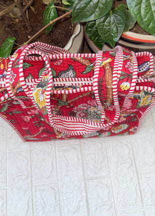 Gullen Quilted Mini-Tote