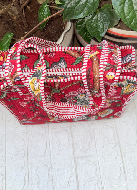 Gullen Quilted Mini-Tote