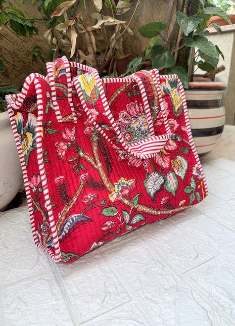 Gullen Quilted Mini-Tote