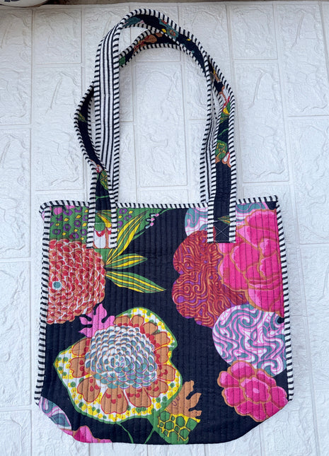 Tropical Fruit Quilted Bread Bag