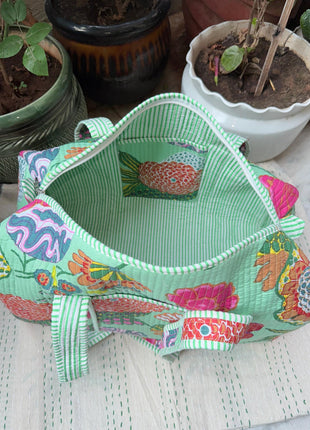 Royal English Mint Tropical Duffle