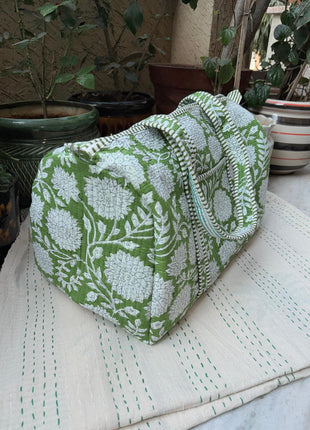 Mehandi Sunflower Duffle