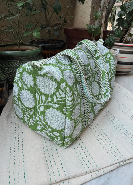 Mehandi Sunflower Duffle